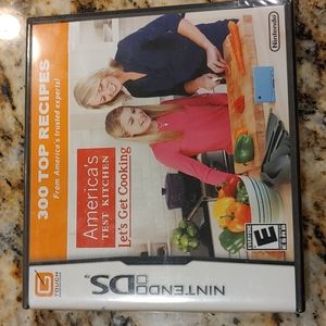 Free with purchase Nintendo DS Let's Get Cooking America's Test Kitchen